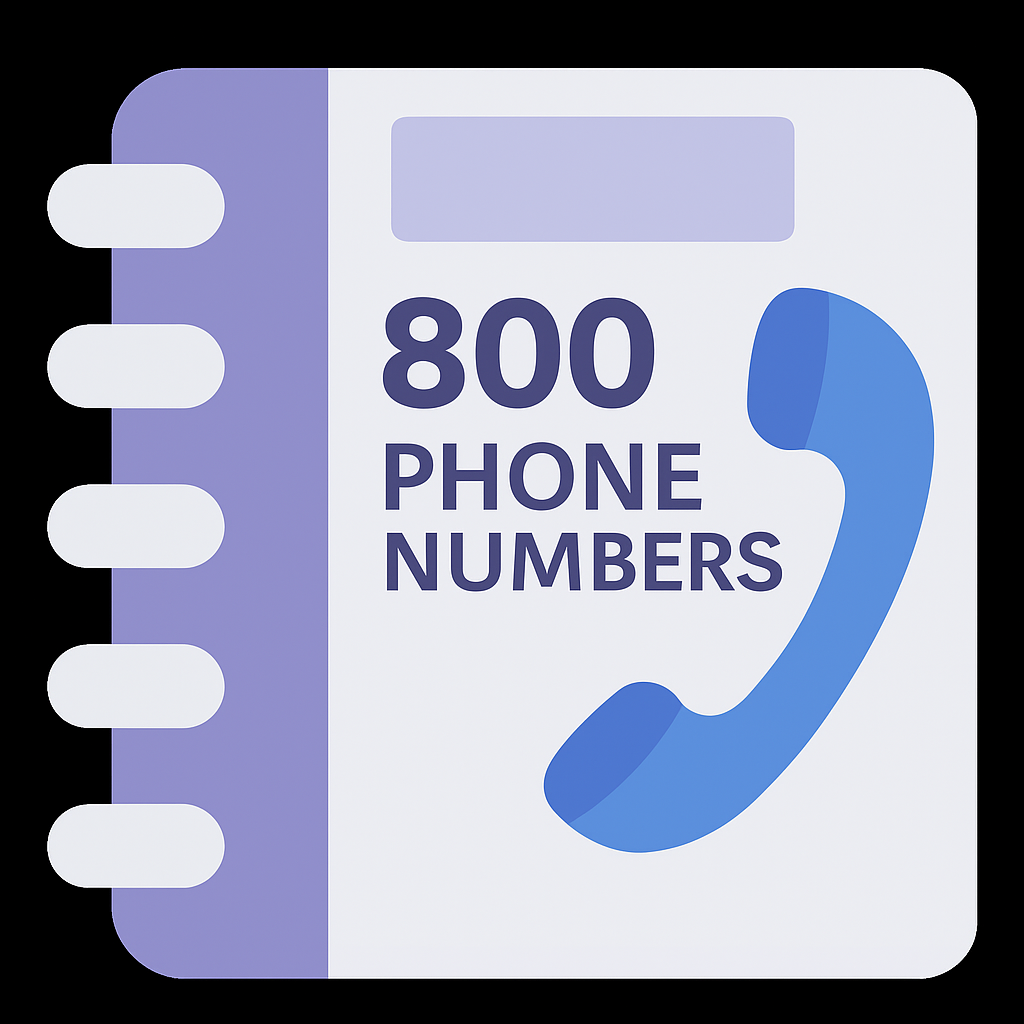800 Phone Numbers