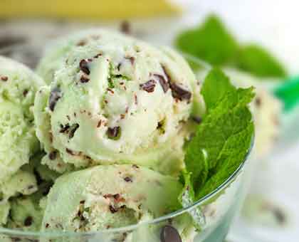 Mint Chocolate Chip Icecream Recipe - How To Make Mint Chocolate Chip Icecream